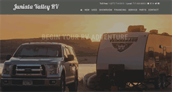 Desktop Screenshot of juniatavalleyrv.com